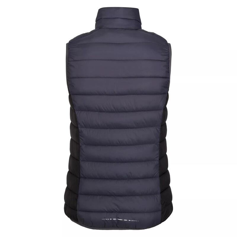 Dames Harrock Lichtgewicht Body Warmer (Afdichting Grijs/Zwart)