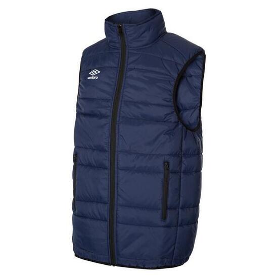 Veste Sans Manches CLUB ESSENTIAL Enfant (Bleu Marine Foncé / Blanc)