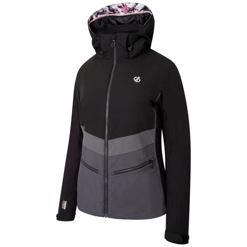 Blouson de ski EQUALISE Femme (Noir / Gris foncé)