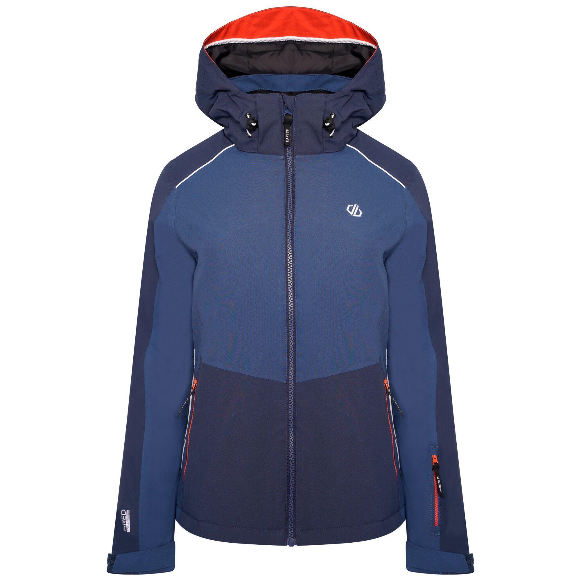 DARE 2B Womens/Ladies Enclave II Insulated Ski Jacket (Dark Denim/Nightfall Navy)