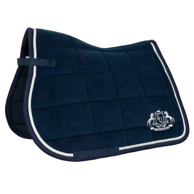 Schabracke VelvetStripe Material, Vielseitig EQUESTRIAN QUEEN Turin