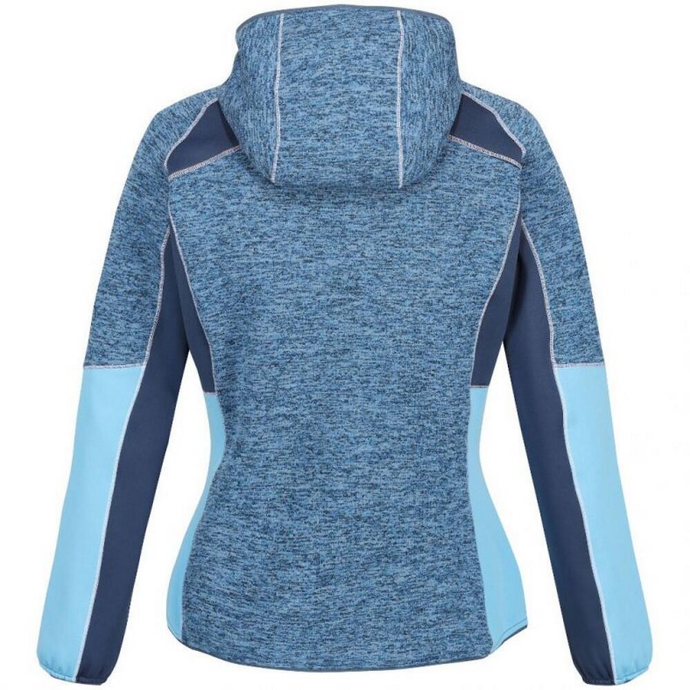 Womens/Ladies Walbury IV Lightweight Fleece Jacket (Vallarta Blue/Ethereal) 2/4