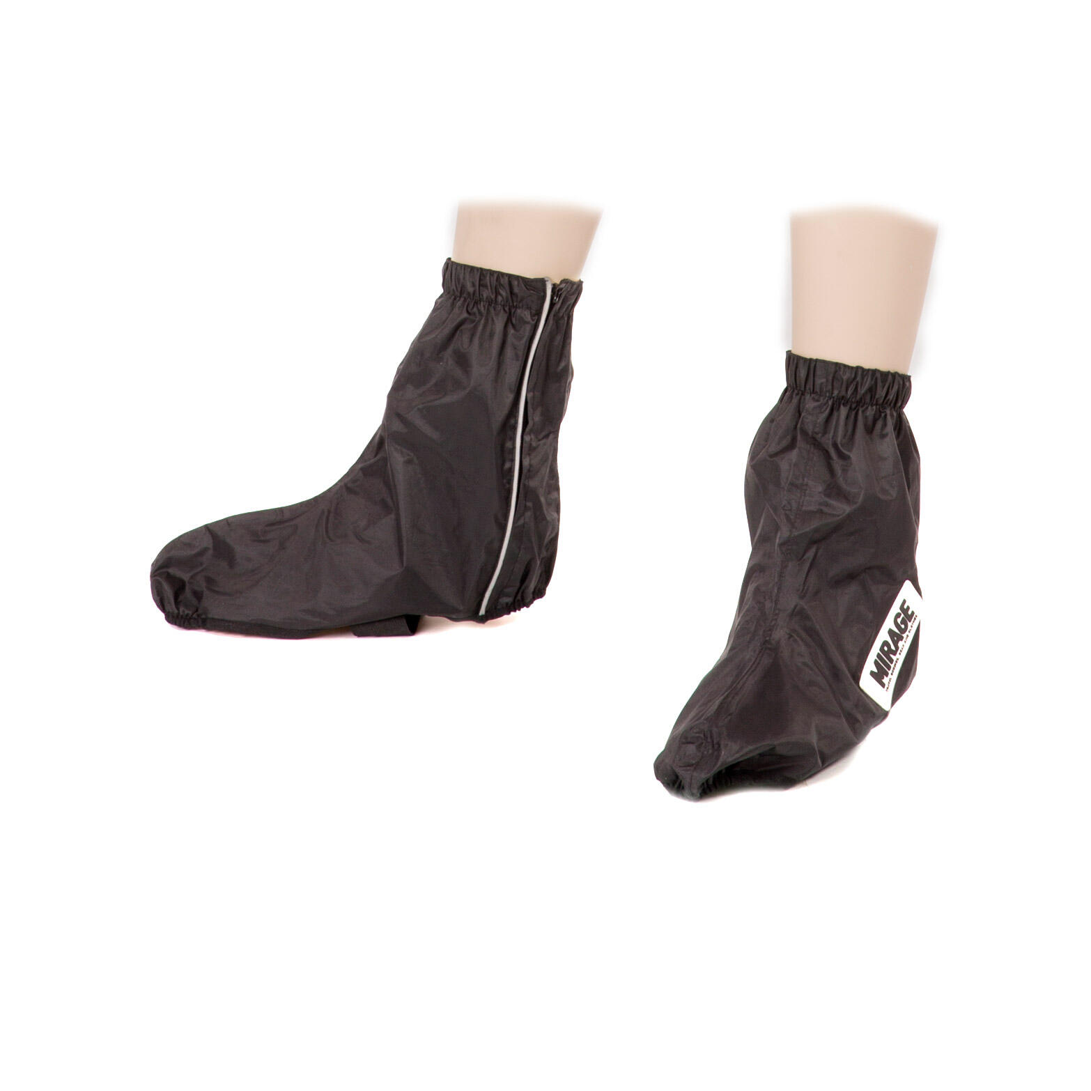 Mirage Rainfall Luxury XL Waterproof Shoe Covers — Black, Size 45–47. 5/6