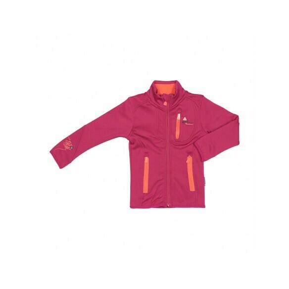 Girl's fleece shell sweatshirt Peak Mountain Gaynur