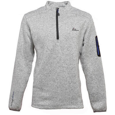Tweedehands - fleece sweatshirt met halve rits peak mountain cypar