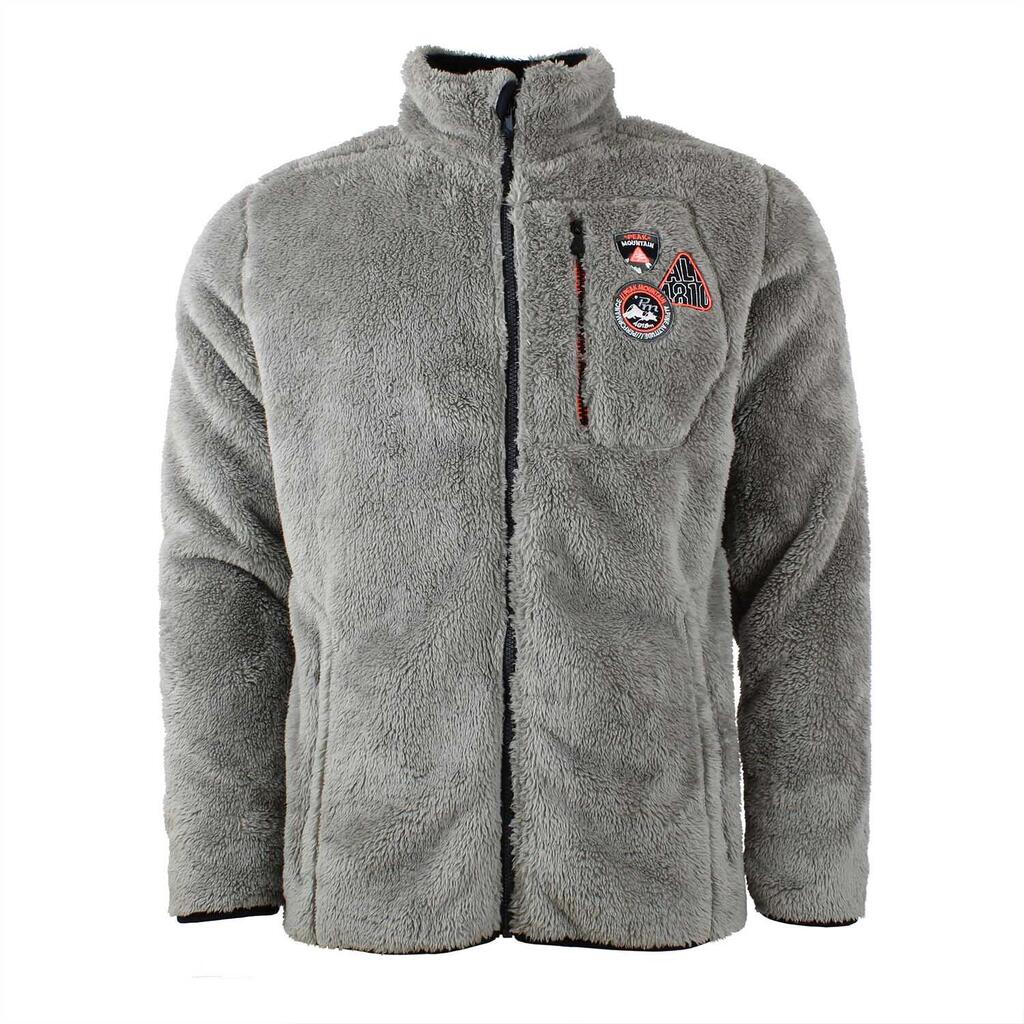 Fleece jacket Peak Mountain coral sherpaCavian