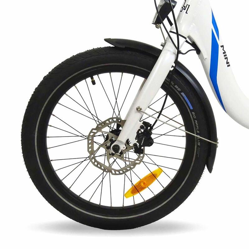 BICICLETTA ELETTRICA PIEGHEVOLE DA CITTA' CON BATTERIA 540WH, FRENI IDRAULUCI