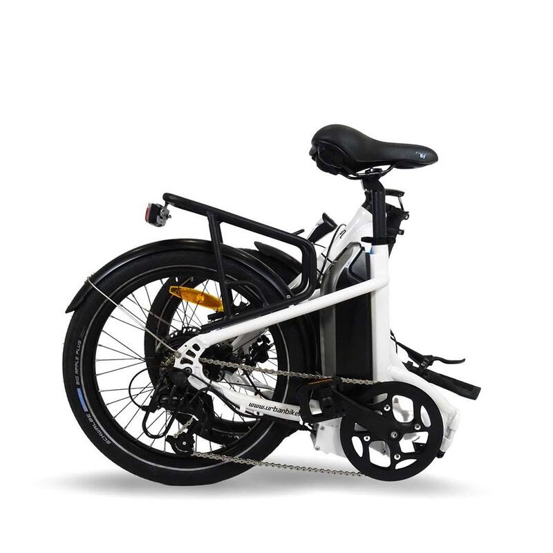 Urbanbiker Mini | Elektrische Vouwfiets | 100KM Actieradius | Wit | 20"