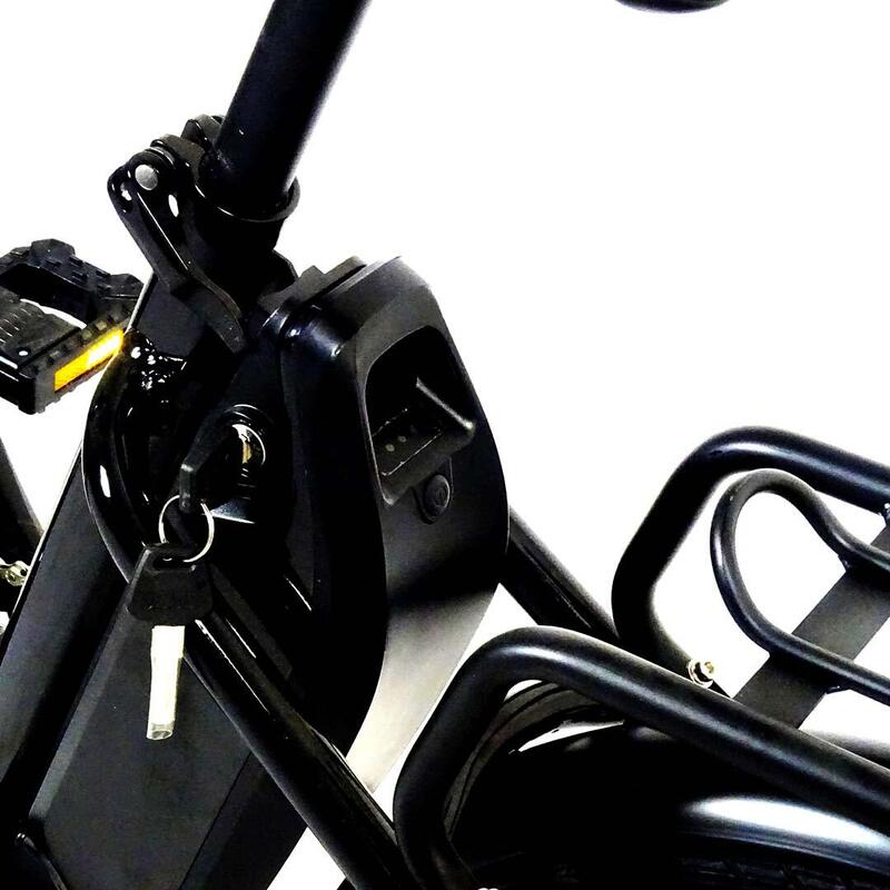 BICICLETTA ELETTRICA PIEGHEVOLE DA CITTA' CON BATTERIA 540WH, FRENI IDRAULUCI