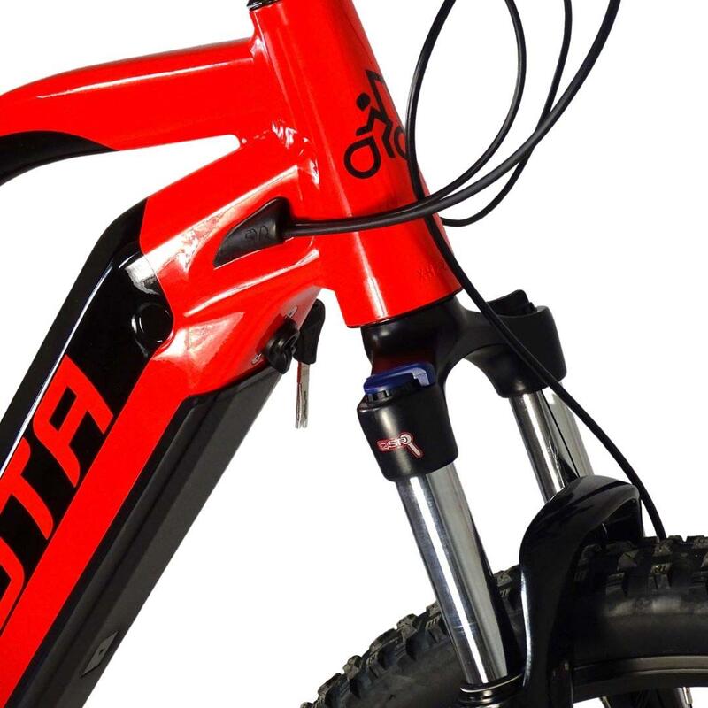 Urbanbiker Dakota PLUS - Elektrische Mountainbike - Middenmotor - Rood 29¨