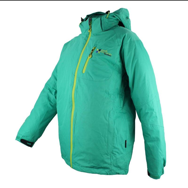 Reversible 3-in-1-Daunenjacke Frau Peak Mountain Acixi