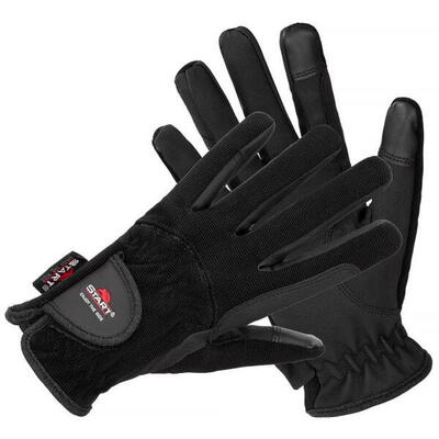 Winter-Reithandschuhe Damen warm START Gotland schwarz