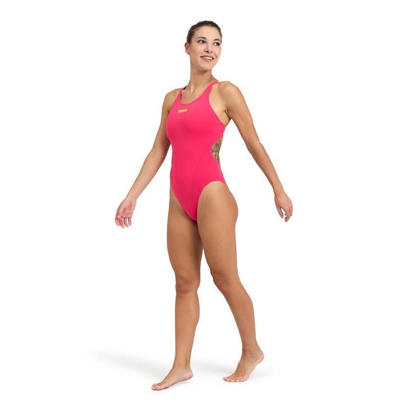 Női arena Team Swim Tech Solid Solid egyrészes fürdőruha