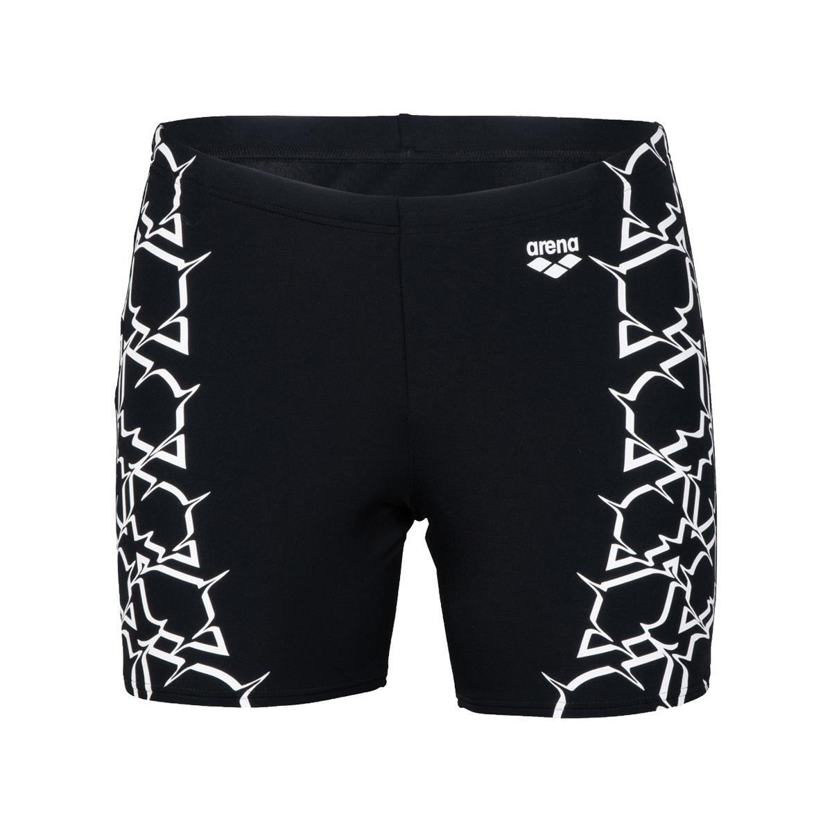 Arena Swim Graphic Mid Jammer - Black 4/5