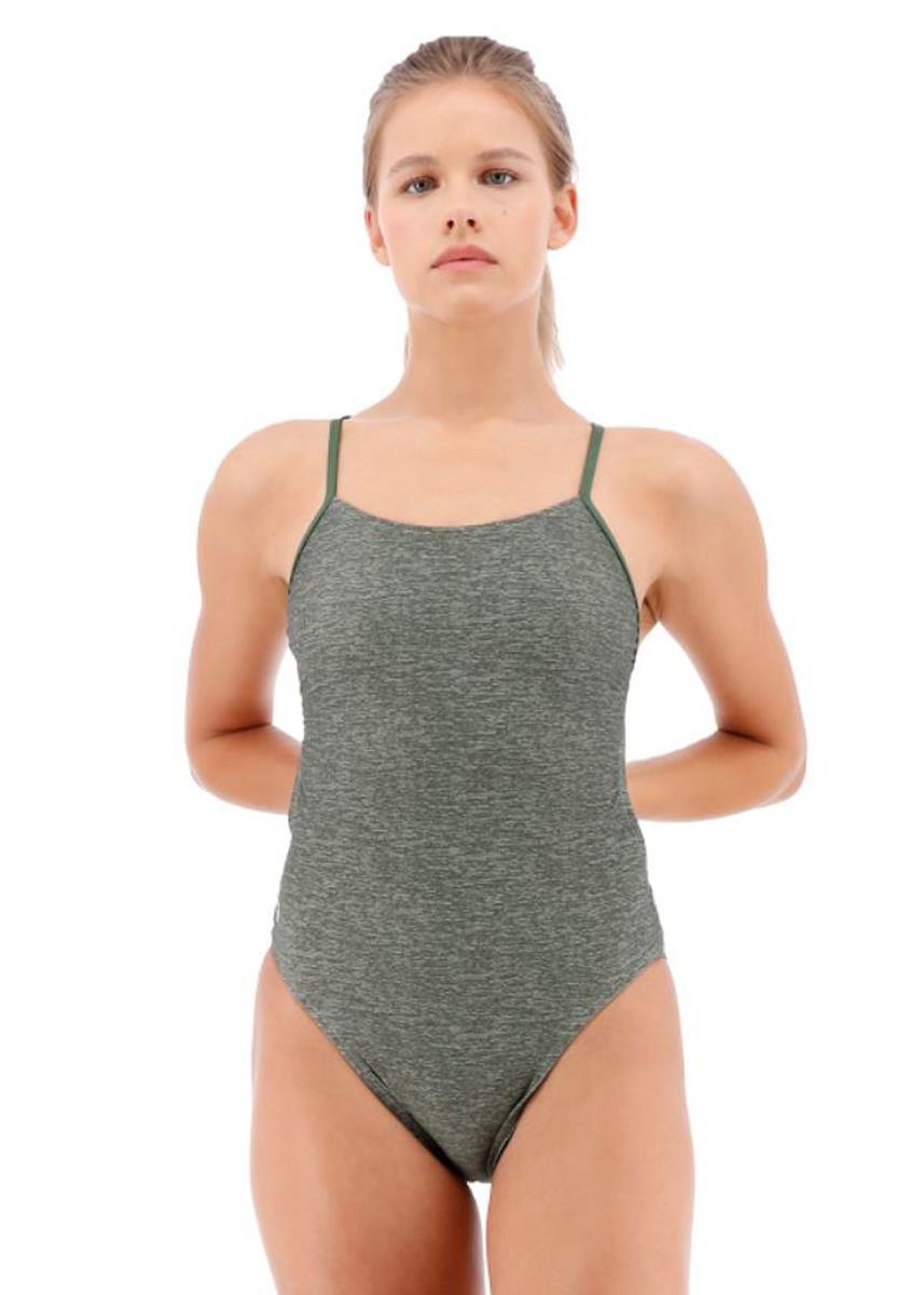 TYR TYR Lapped Cutout Fit Swimsuit - Olive