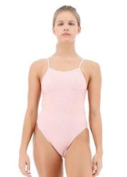 Maillot de bain TYR à découpes - Pêche - Taille 38