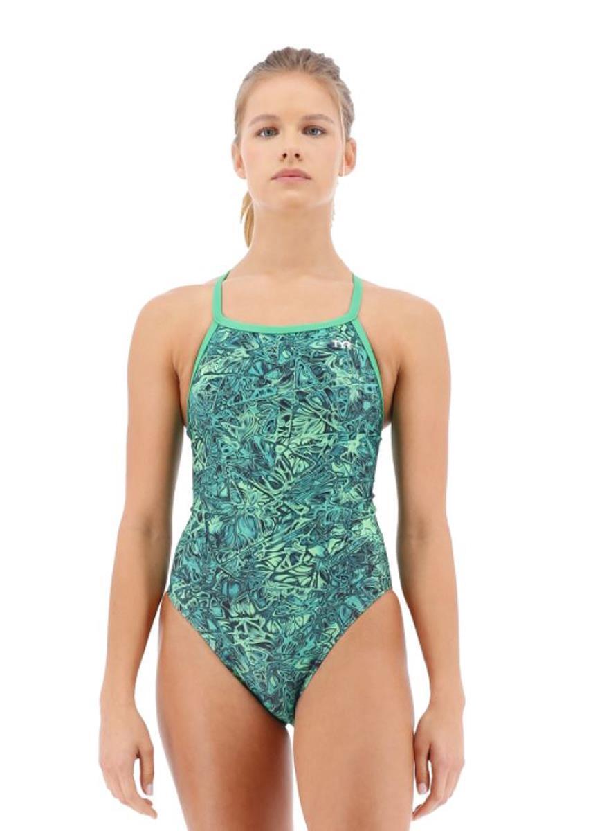 TYR TYR Nebulous DiamondFit Swimsuit - Green
