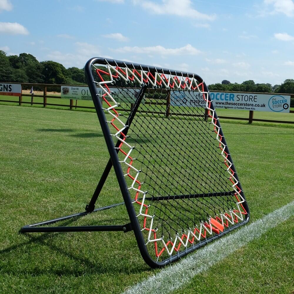 THE SOCCER STORE 100 x 100cm Adjustable Football Rebounder