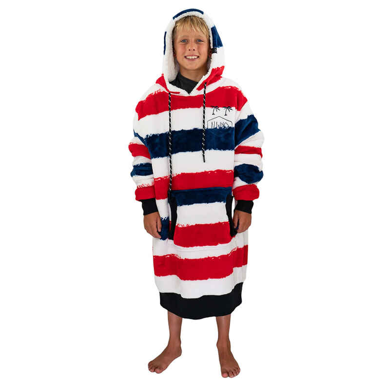 ALL-IN Plaid Junior Poncho