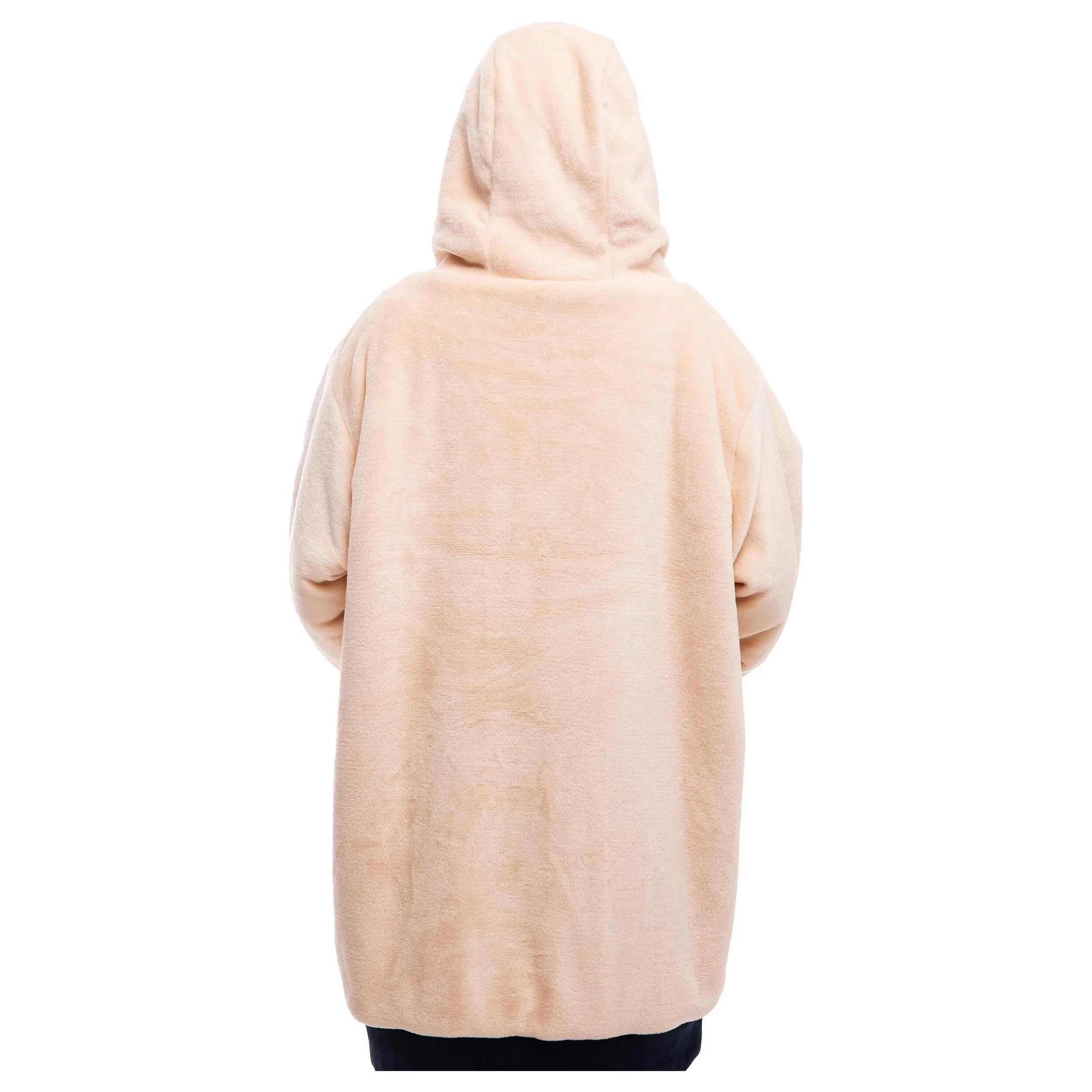 ALL-IN Plaid Poncho 3/5
