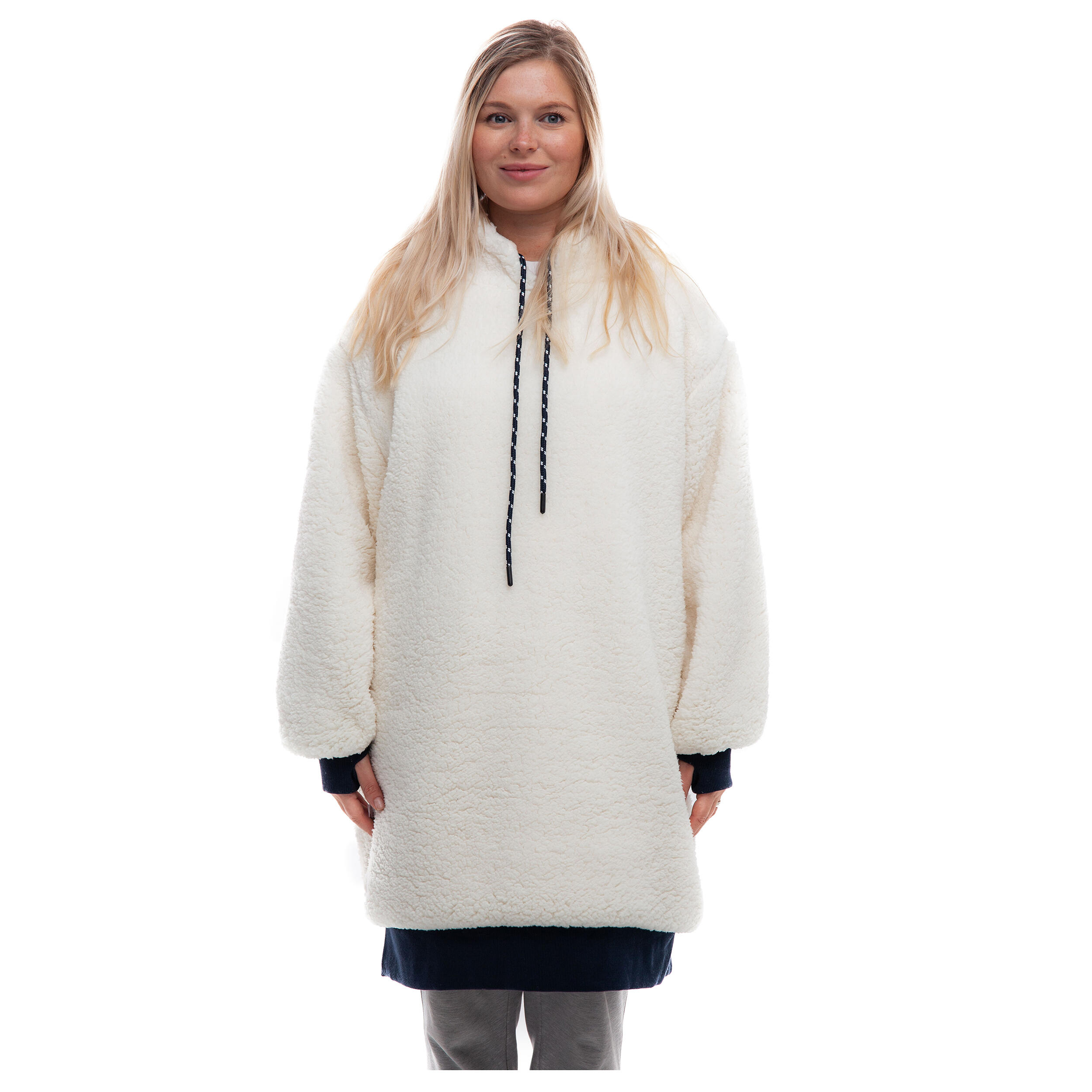 ALL-IN Plaid Poncho 5/5