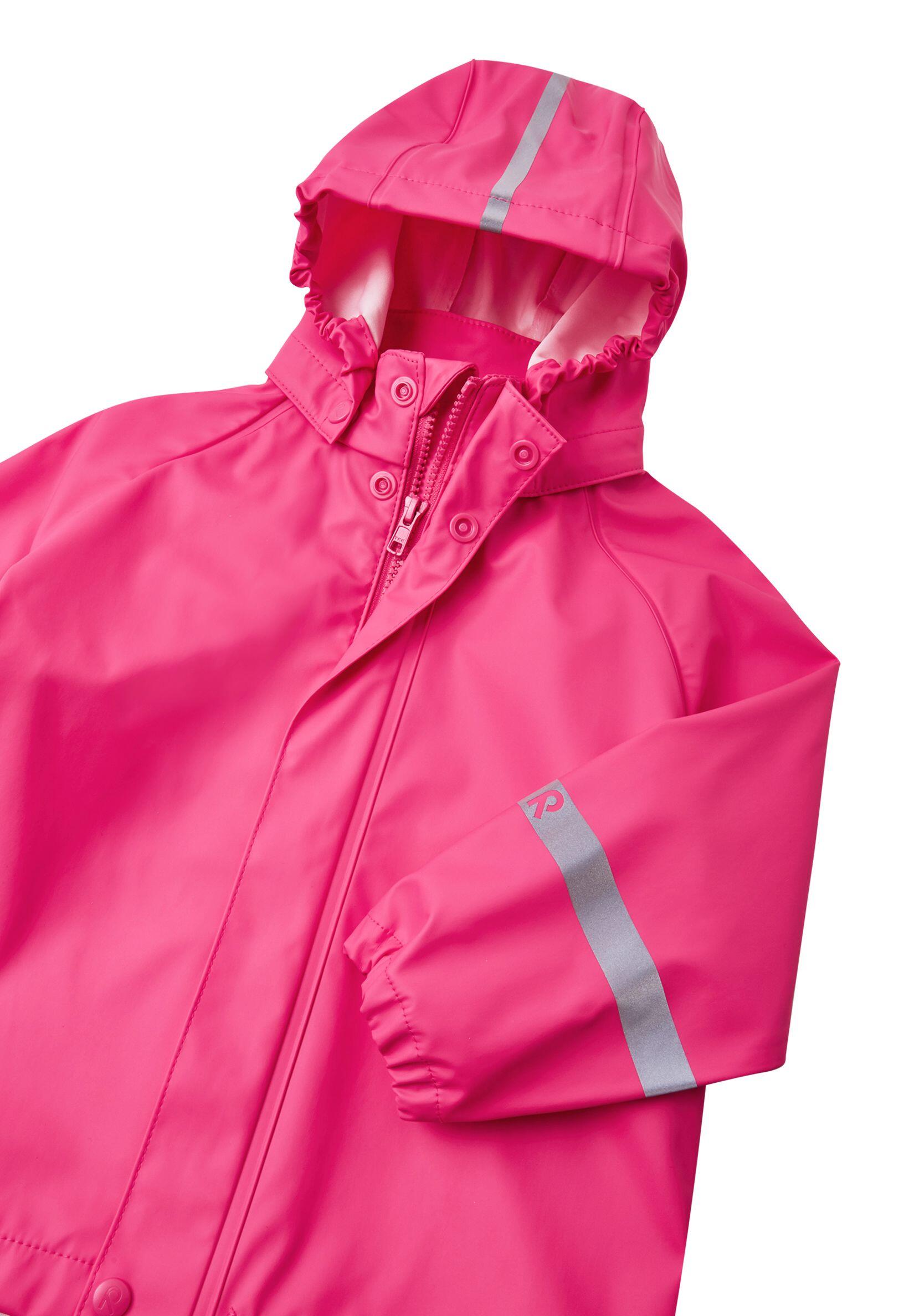 Regenjacke Lampi - wasserdicht, PVC-frei, mit reflektierenden Details 3/7