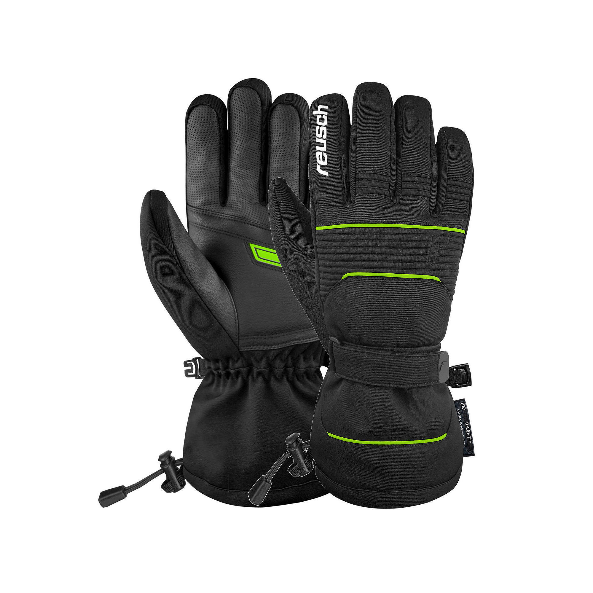 vert néon fluo / noir / vert