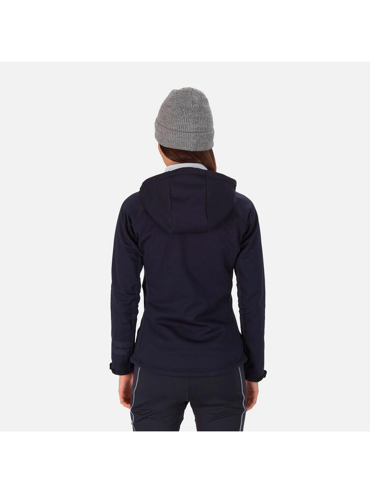 Kurtka do narciarstwa biegowego damska ROSSIGNOL W Softshell Hoodie Jkt