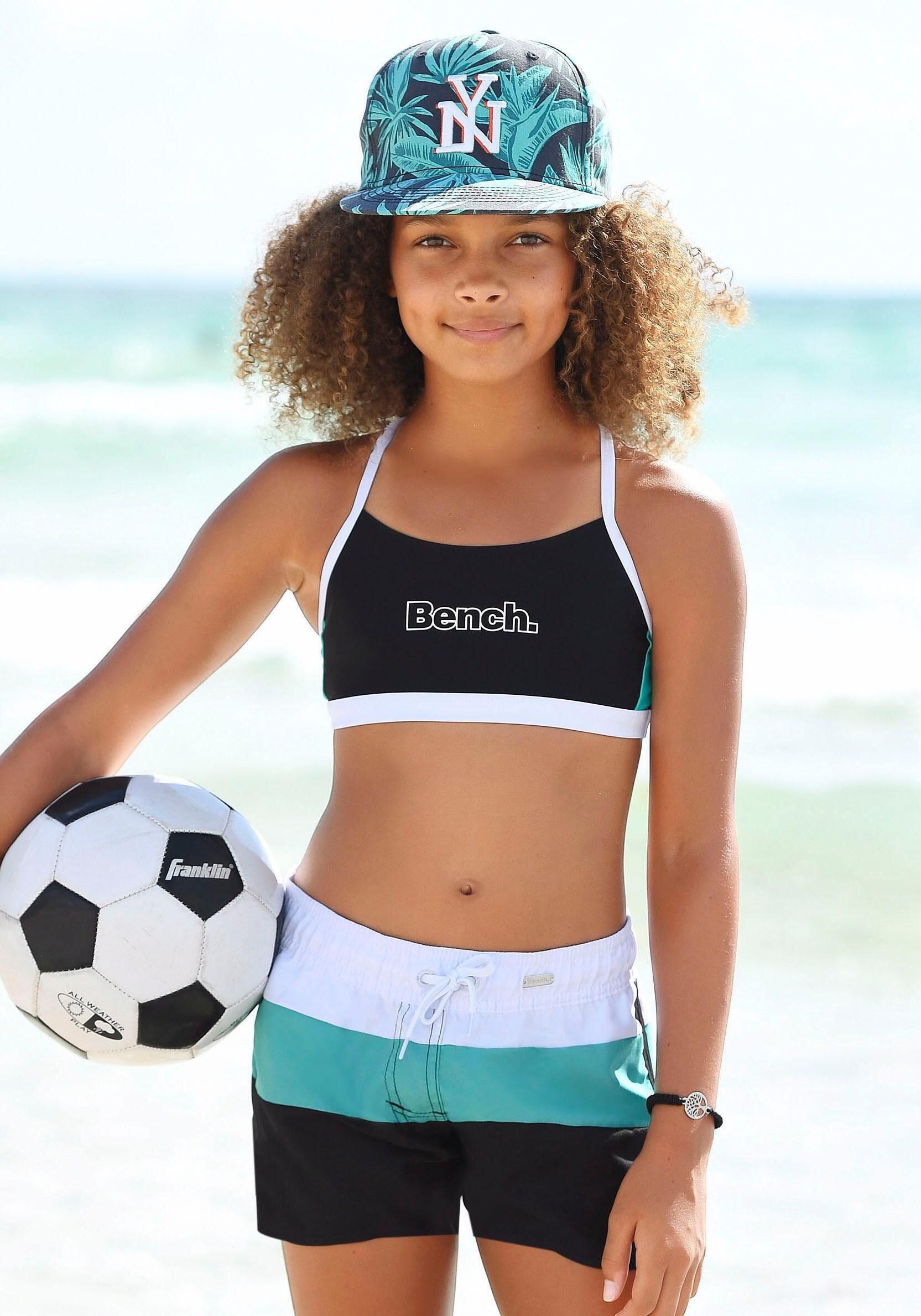 BENCH Bench. Bustier-Bikini für Kinder 3/3