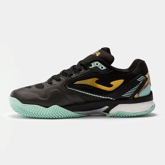 Buty tenisowe damskie Joma T.Set Lady clay black/skyblue 40 4/5