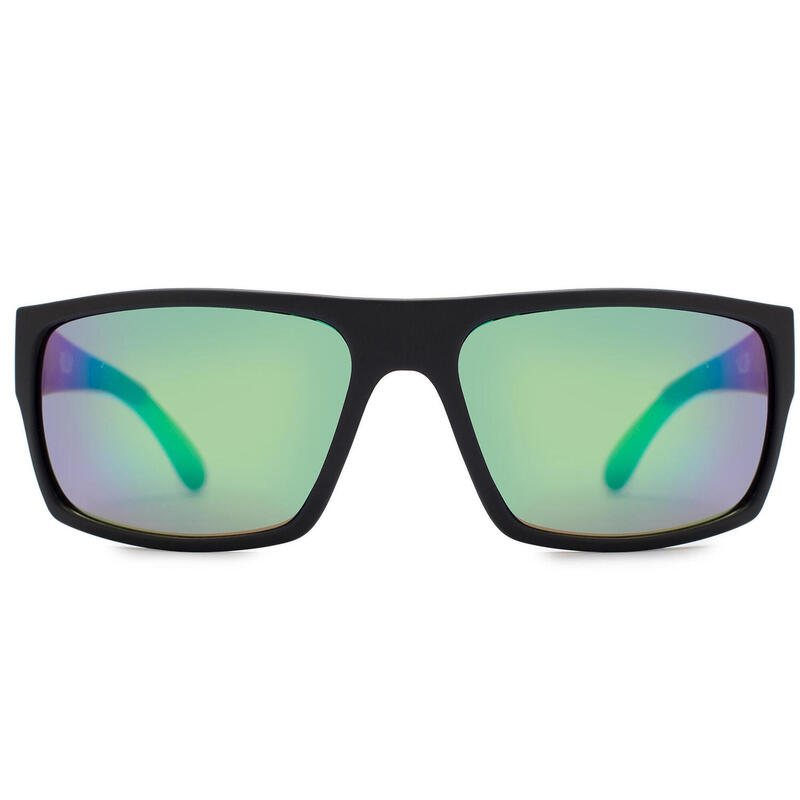 Lunettes de soleil de sport ALLION noir mat, CX VERT -cat.3- MUNDAKA