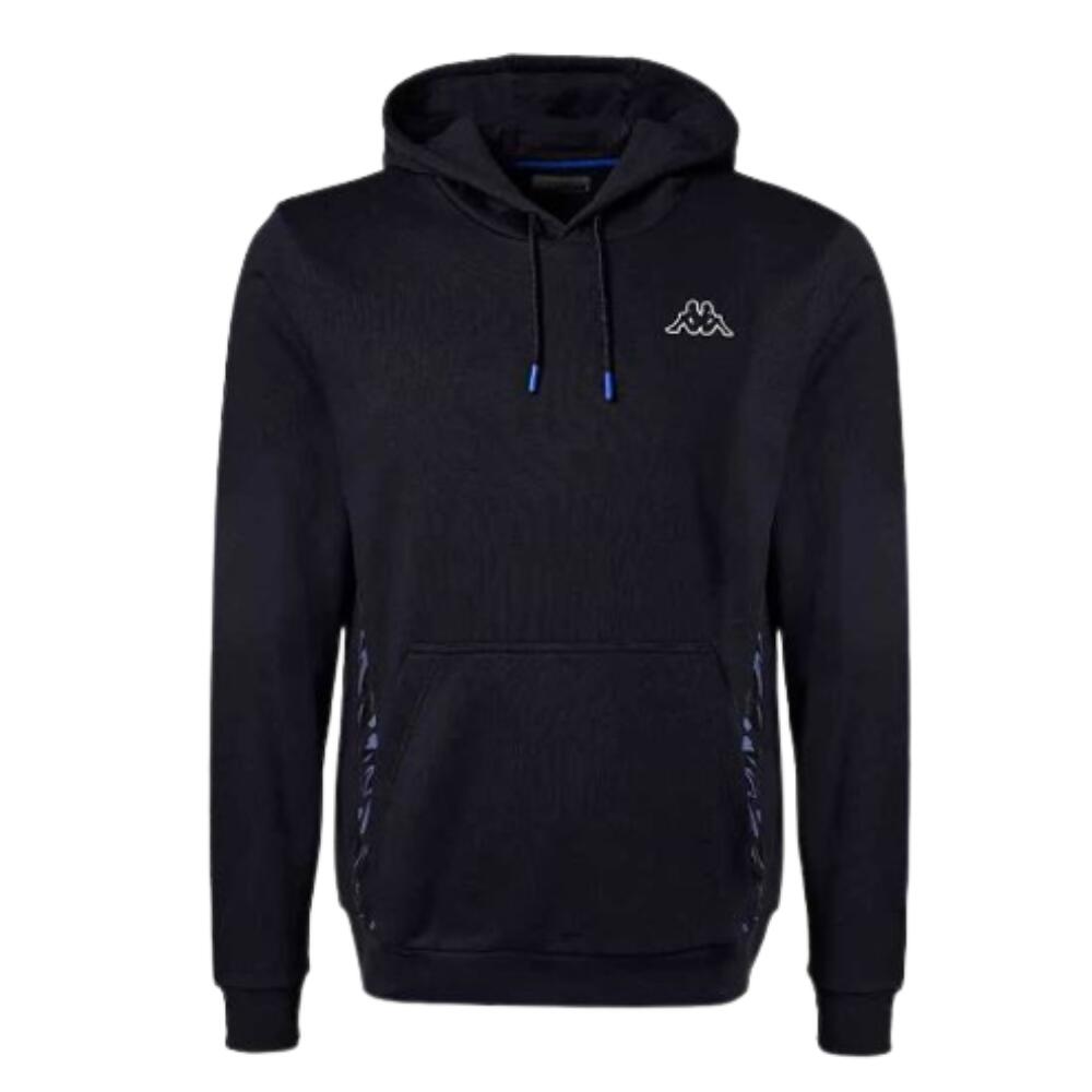 Sudadera con capucha de gimnasia para hombre KAPPA CHELDY. 361971W Azul Marino 3/4