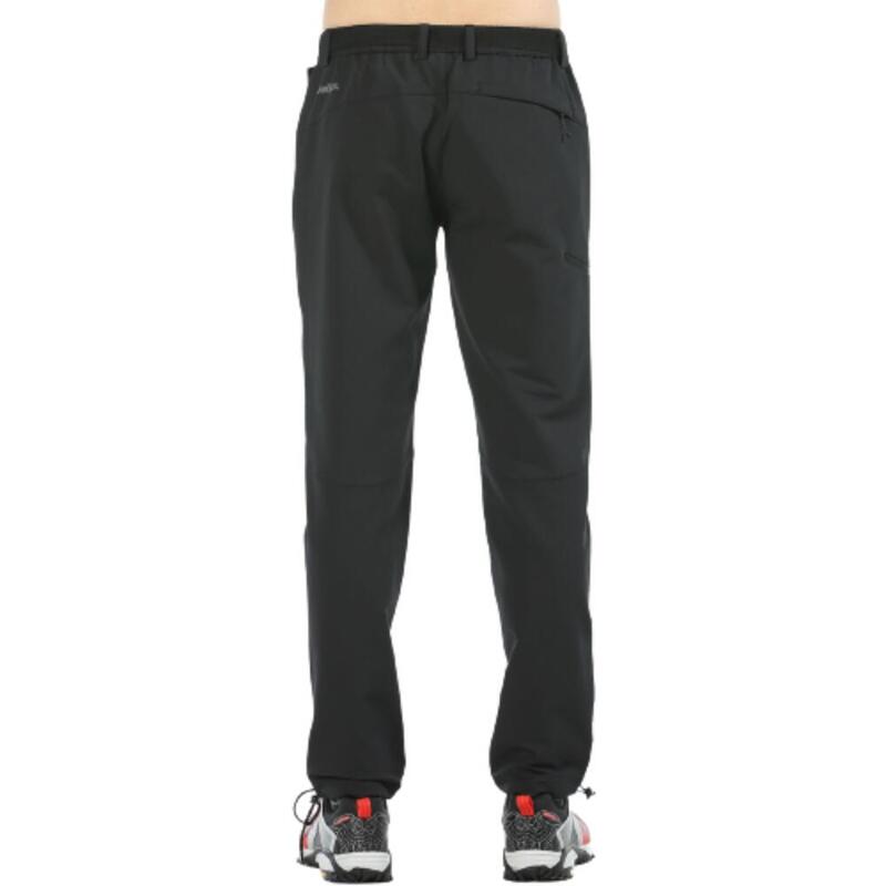 Pantalón trekking hombre Impermeable +8000 TARAVILLO 22I. NEGRO.