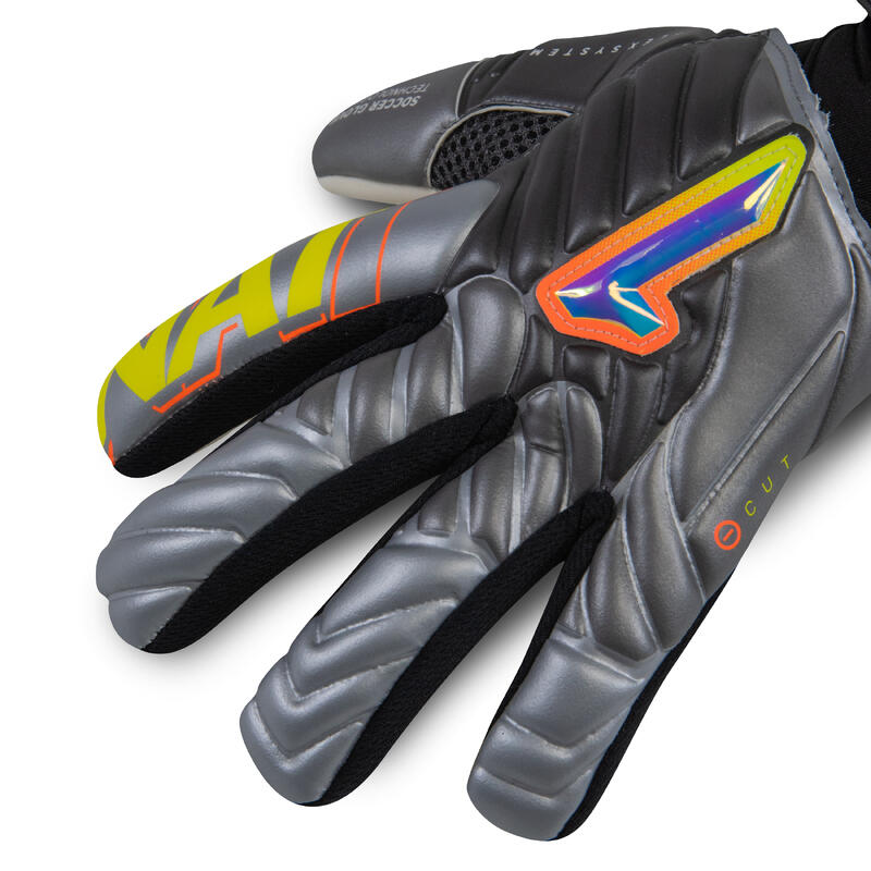 Guantes De Portero Adulto Rinat Meta Gk Alpha  Gris Oxford/gris