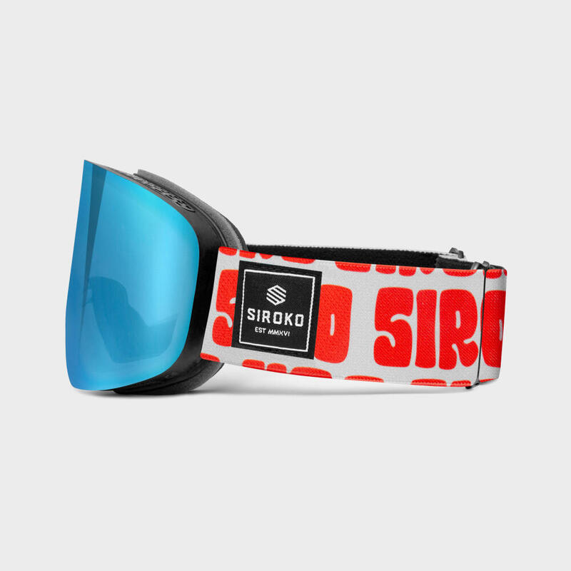 Gafas de sol esquí y nieve GX Kids Bold SIROKO Niños y Niñas Azul Eléctrico