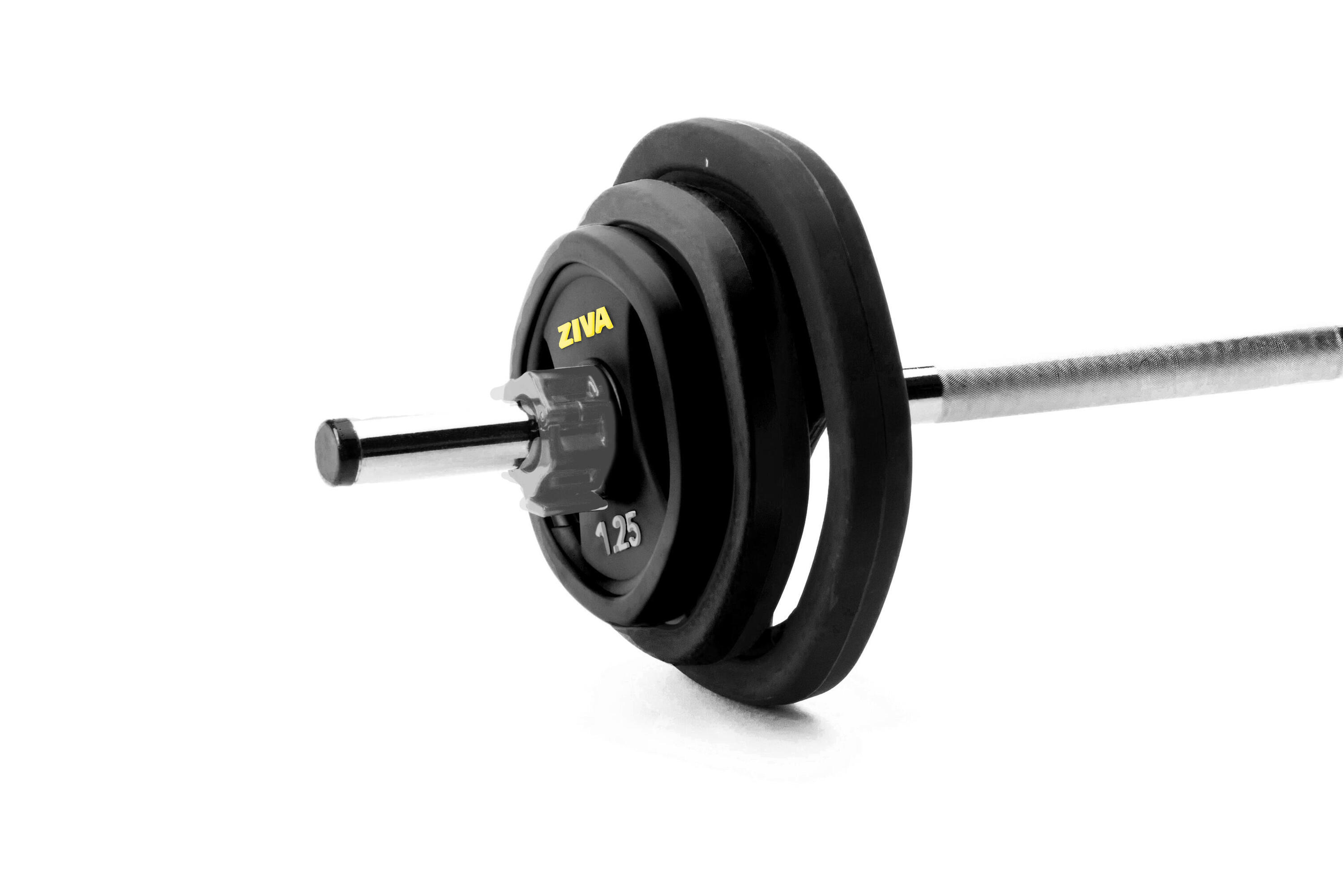 Kit Barra / Pesas Pump ZIVA Performance Studio Uretano negro 4/4