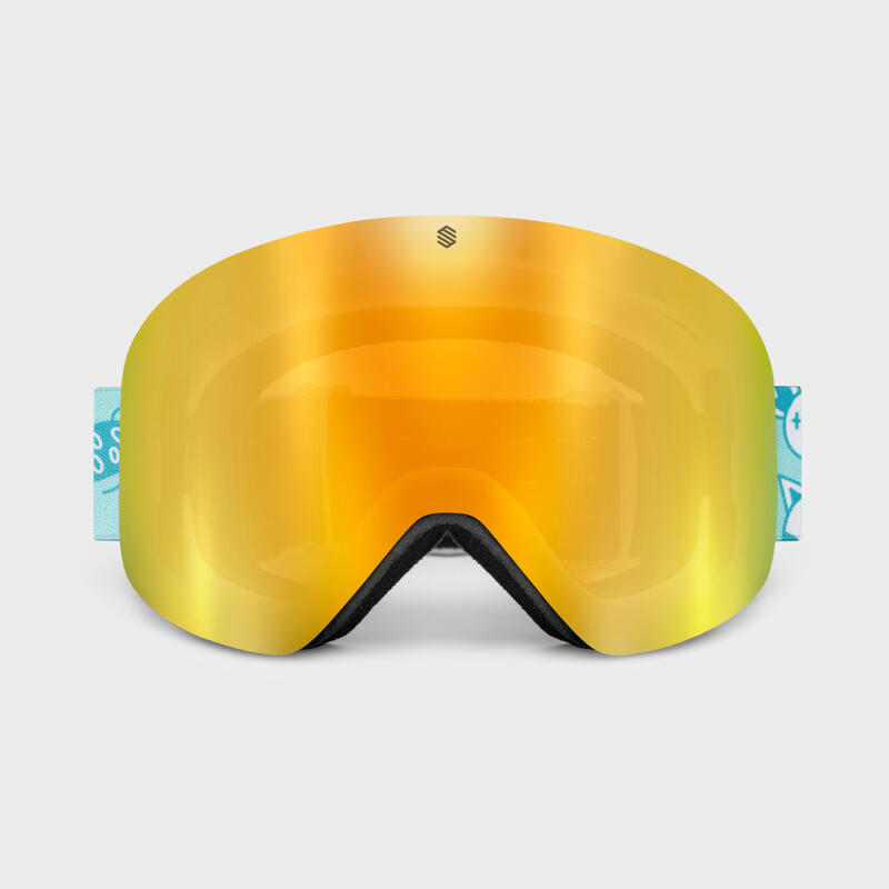 Gafas de sol esquí y nieve SIROKO GX Kids Zoo Mandarina Niños y Niñas