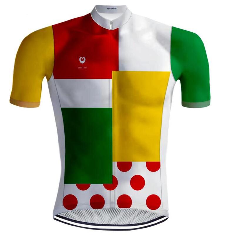 Retro Radsport Outfit Kombinationswertung Mehrfarbig - REDTED