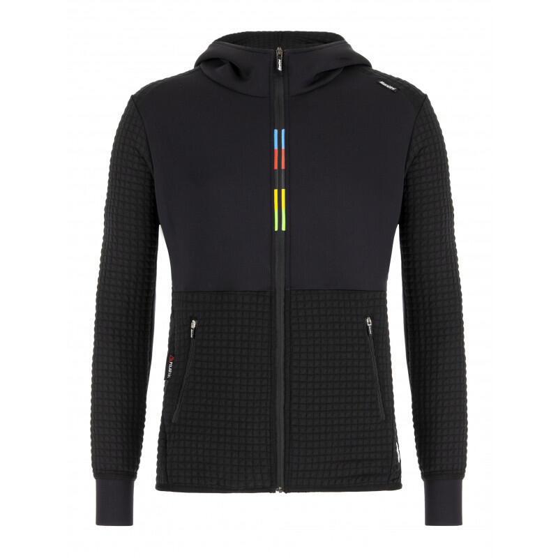 Santini - Veste Groove - Officielle Uci - Homme - Noir Velò - Maillot Manches Courtes - Noir - 34 2xs - Decathlon