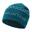 Signature Beanie 中性針織冷帽 - 斜紋藍色