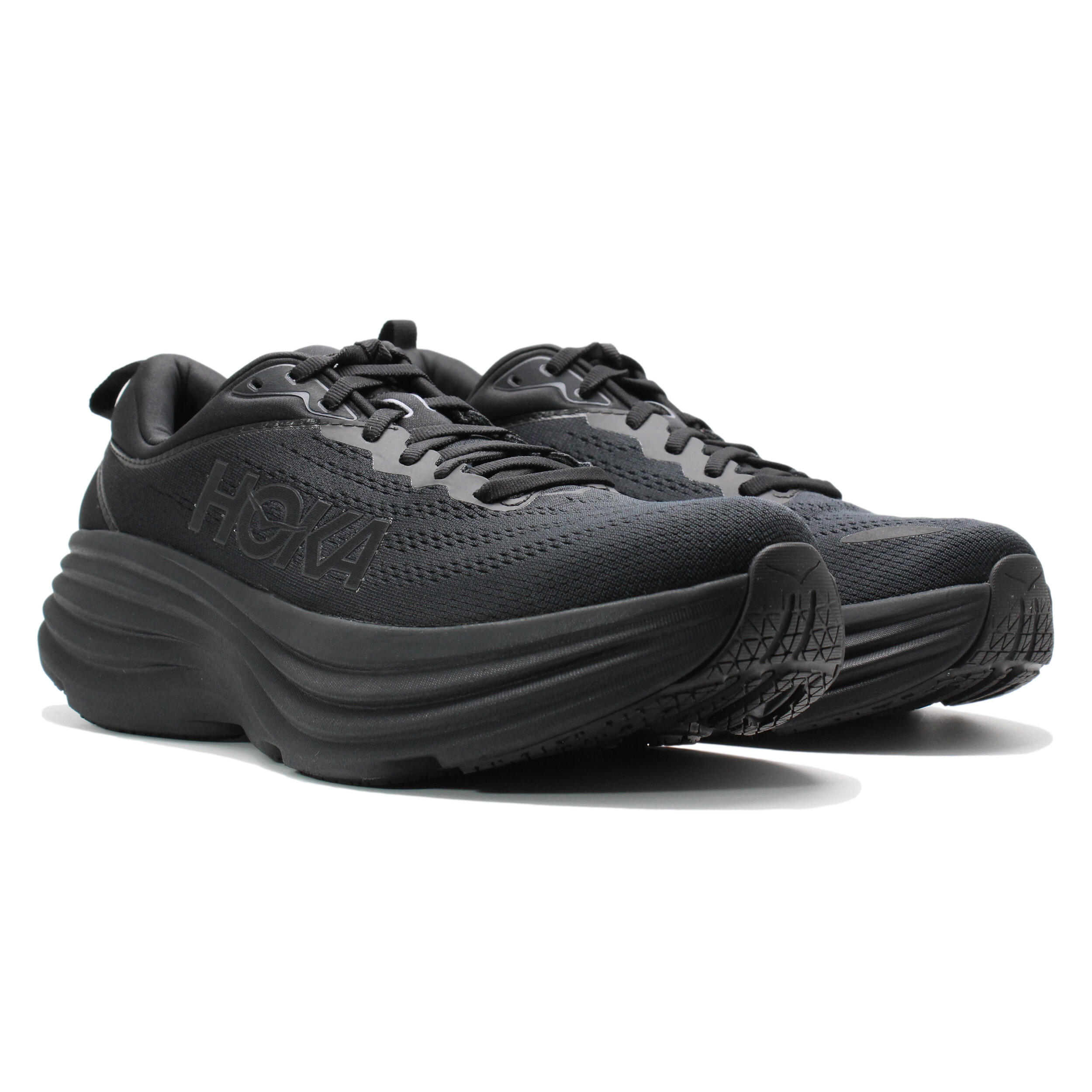 Zapatillas De Running Hombre - HOKA Bondi 8 - Black/Black 4/7