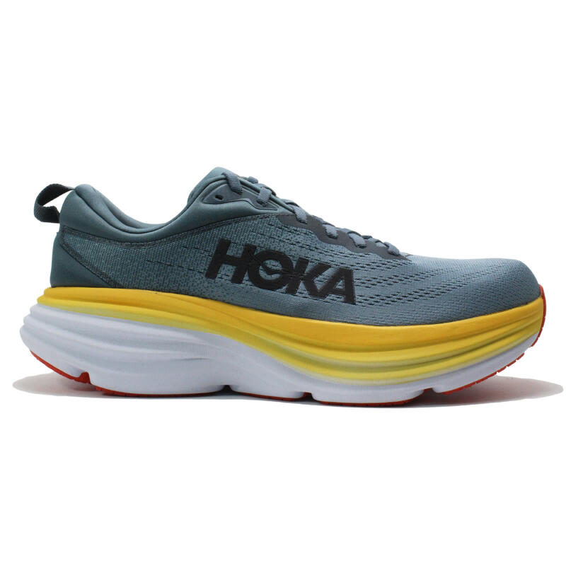 Hoka Mens Bondi 8 Running Shoes Blue 1123202-GBMS HOKA - Decathlon