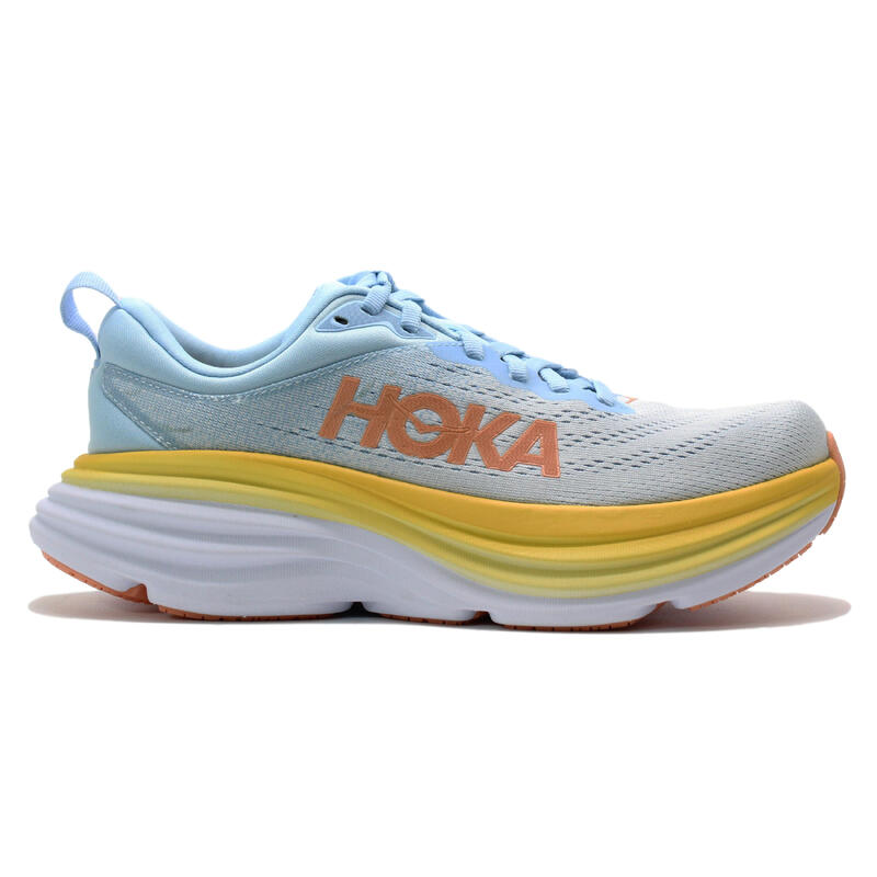 Hoka Womens Bondi 8 Running Shoes Blue 1127952-SSCA HOKA - Decathlon