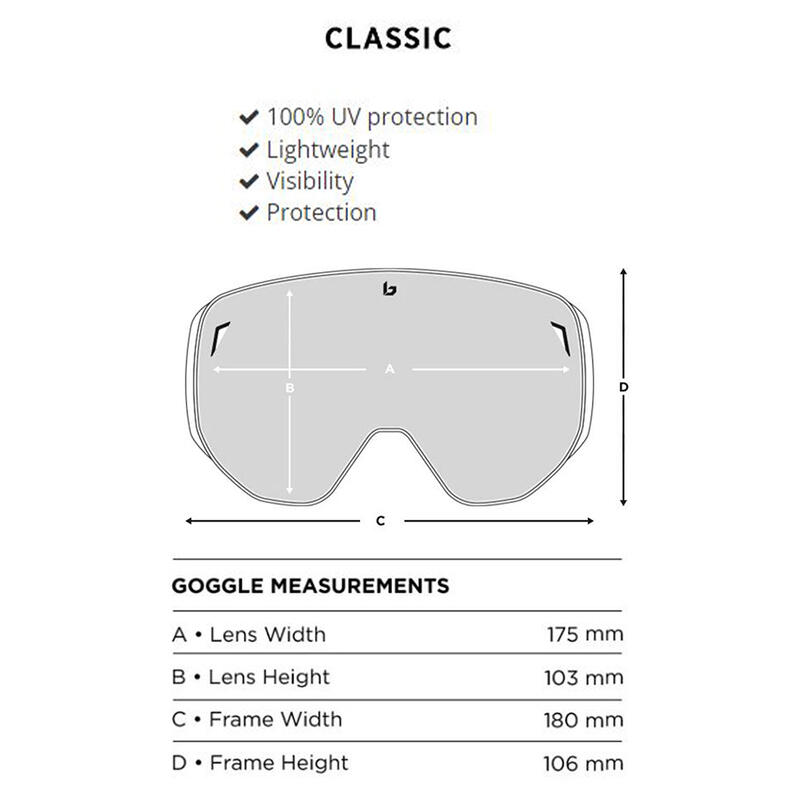 Ochelari de Schi BOLLE TORUS White Matte
