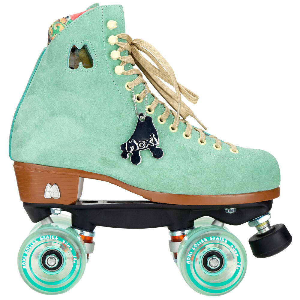 MOXI LOLLY HIGH TOP QUAD ROLLER SKATES WITH 65MM CLASSIC WHEELS - FLOSS 2/5