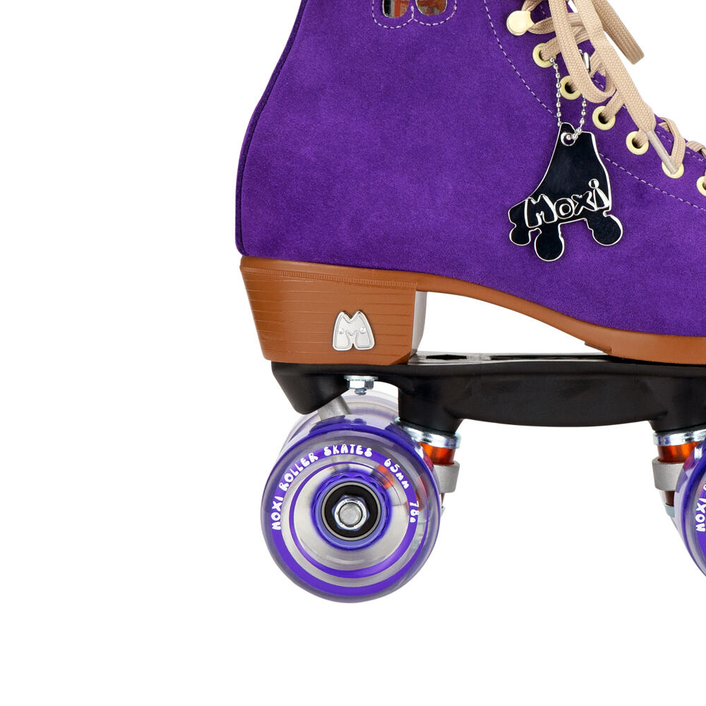 MOXI LOLLY HIGH TOP QUAD ROLLER SKATES WITH 65MM CLASSIC WHEELS - TAFFY 4/5