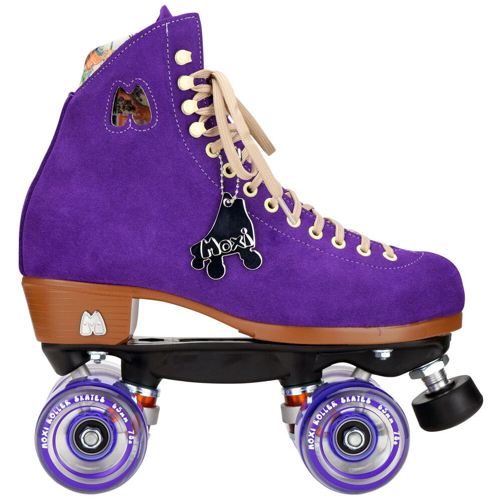 MOXI LOLLY HIGH TOP QUAD ROLLER SKATES WITH 65MM CLASSIC WHEELS - TAFFY 2/5
