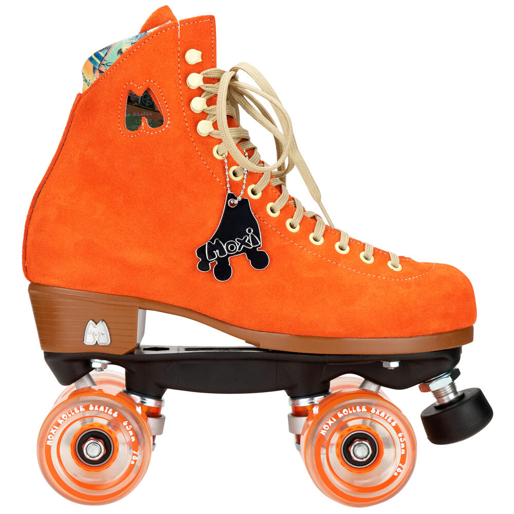MOXI LOLLY HIGH TOP QUAD ROLLER SKATES WITH 65MM CLASSIC WHEELS - CLEMENTINE 2/5
