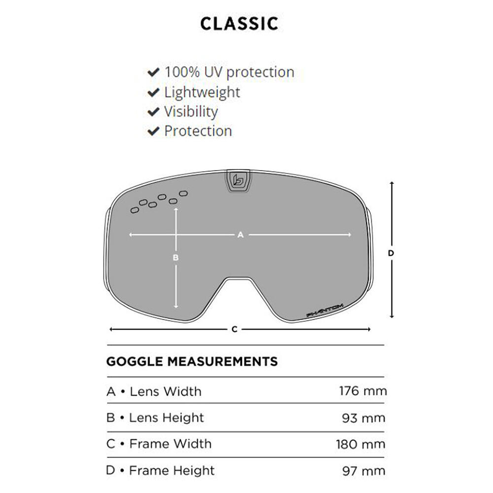 Maschera da Sci Cilindrica NEVADA NEO - Lente Cat 2 - Adulto 3/5