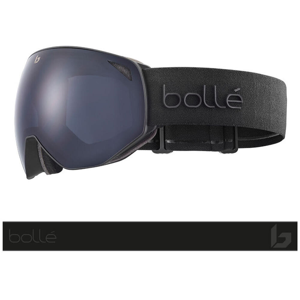 TORUS Unisex Snow Goggles - Matte Full Black/Grey